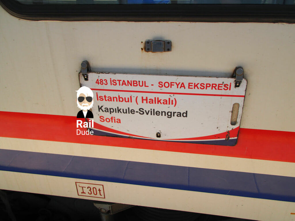 Nachtzug Istanbul-Sofia-Express